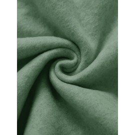 Plus Size smiling face Print Hoodie, Casual Fashion Sweatshirt, Hooded Pocket Drawstring Sweatshirt for Fall & Winter, Women's Clothing