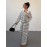 Women'S Spring/Autumn Two-Piece Set, Loose V-Neck and Drop Shoulder Long Sleeve T-Shirt with Elastic Striped Pants, Winter Pullover Outfit, Autumn and Winter Two-Piece Set